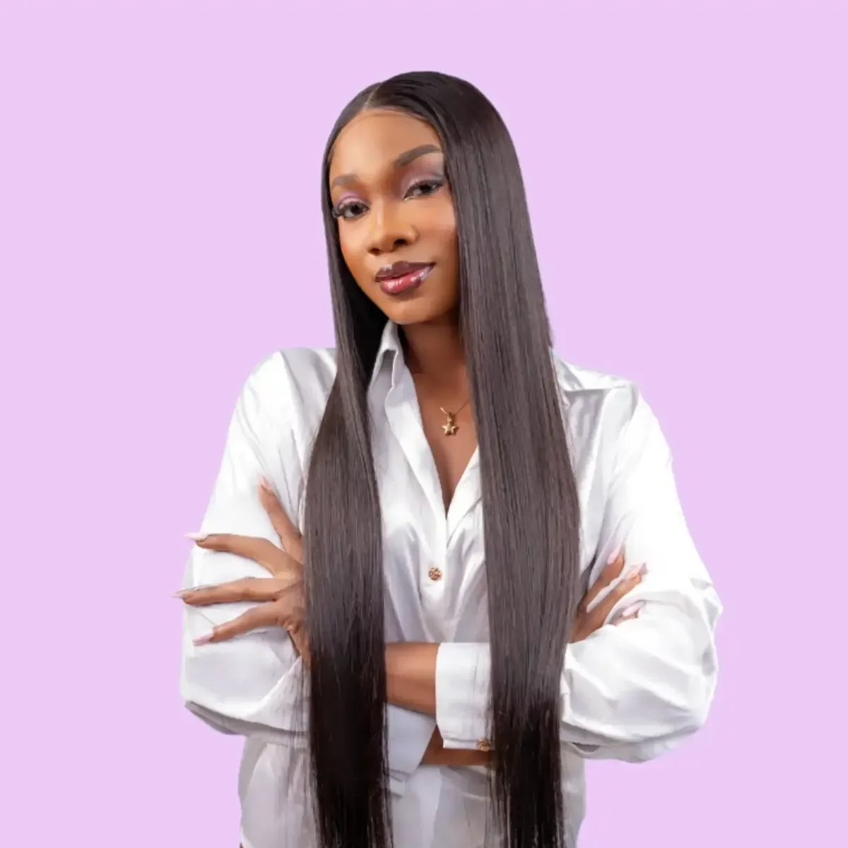 BONE STRAIGHT 4X4 closure