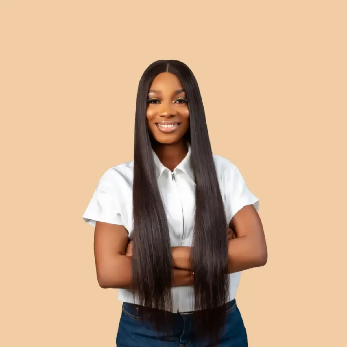 LUXURY DONOR MIRROR STRAIGHT WIG 