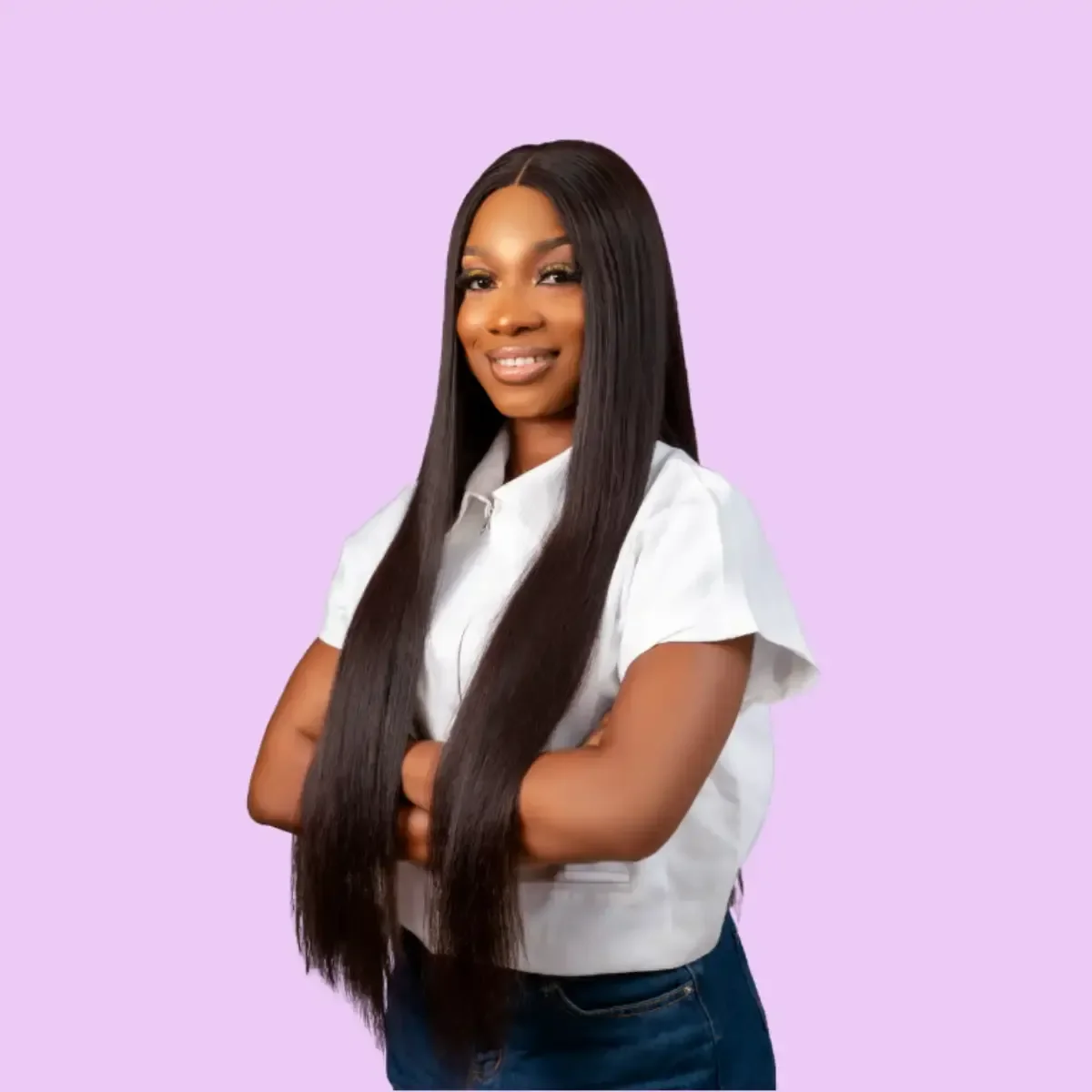 LUXURY DONOR MIRROR STRAIGHT WIG 